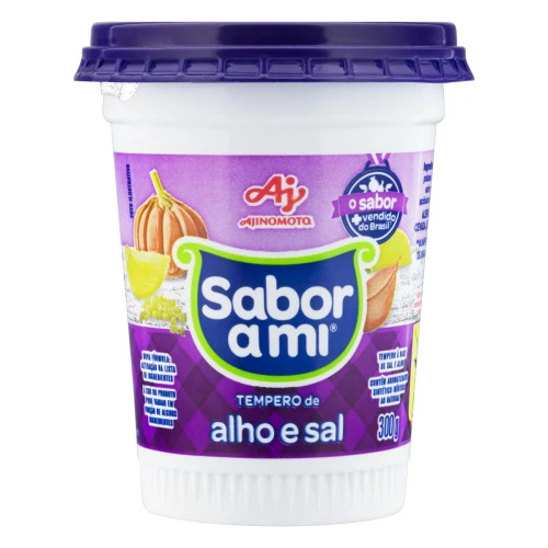 TEMPERO ALHO E SAL SABOR A MI POTE 300G