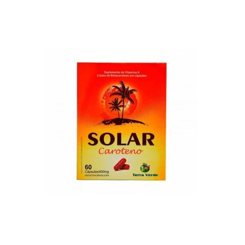 SOLAR CAROTENO 400MG 60CAPS SANIBRAS