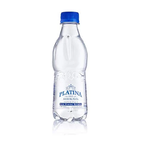 GARRAFA DE PLÁSTICO DE ÁGUA MINERAL SEM GÁS 310ML
