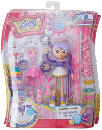 BONECA BETTY SPAGHETTY SCHOOL FASHION