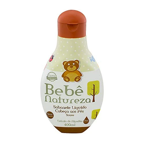 SABONETE LIQ BEBÊ NATUREZA 400ML
