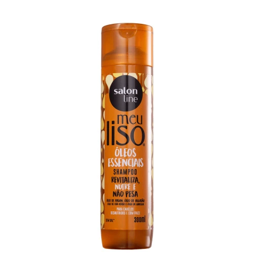 SHAMPOO SALON LINE MEU LISO OLEOS ESSENCIAIS 300ML