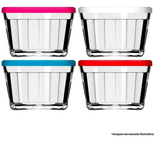 TIGELA NADIR AMERICANO COM TAMPA 350ML