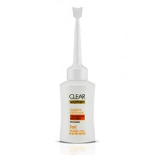 AMPOLA CLEAR WOMEN QUEDA DEFENSE FEMININO 7 AMPÔLAS DE 7 ML CADA