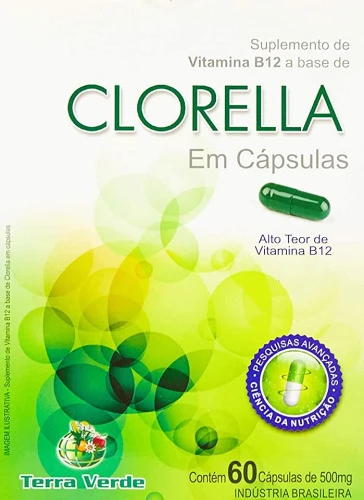 CLORELLA 60 CÁPSULAS TERRA VERDE TERRA VERDE