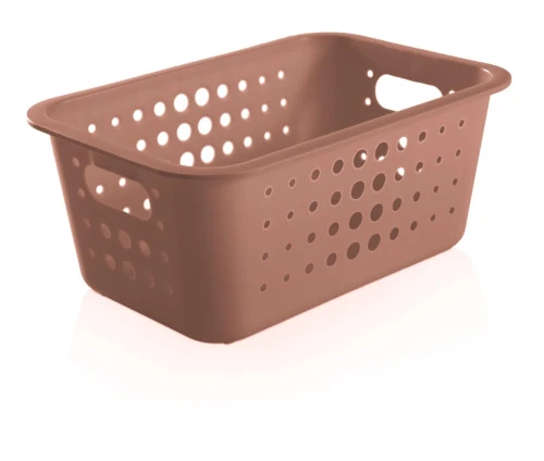 CESTA ORGANIZADORA M TERRACOTA 5L OU