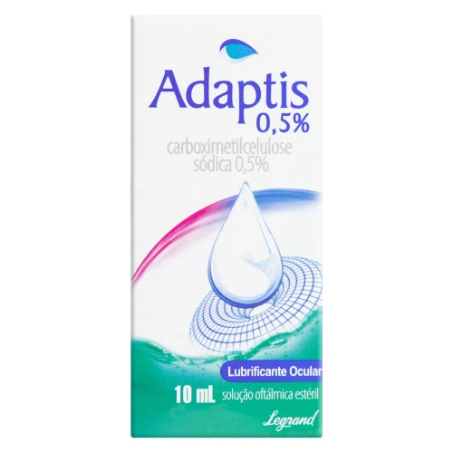 ADAPTIS 0 5 LEGRAND CAIXA 10ML SOLUÇÃO OFTÁLMICA