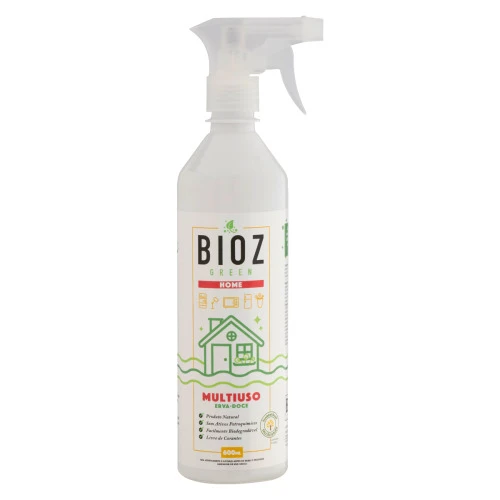 LIMPADOR MULTIUSO ERVA DOCE BIOZ GREEN HOME FRASCO 600ML BORRIFADOR