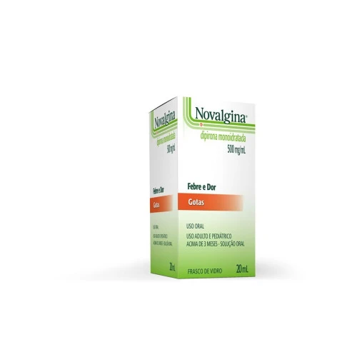 NOVALGINA 500MG ML SOLUÇÃO ORAL GOTAS 20ML
