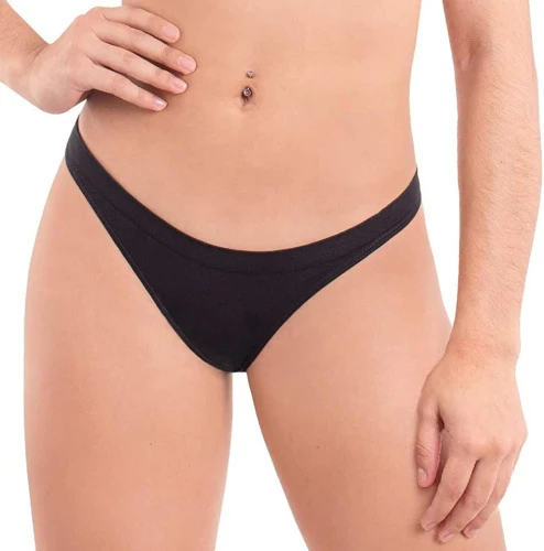 CALCINHA BÁSICA MODELO TANGA EM MICROFIBRA TRIFIL