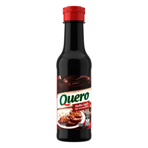 MOLHO INGLÊS WORCESTERSHIRE QUERO FRASCO 150ML