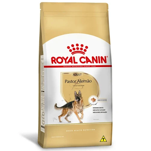 RAÇÃO PARA PASTOR ALEMÃO ADULTO ROYAL CANIN 12KG