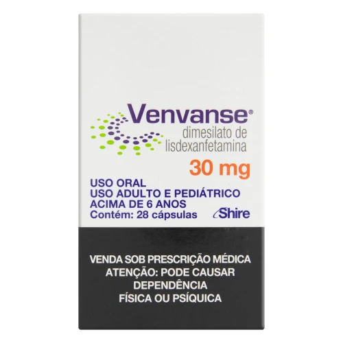 VENVANSE 30MG 28 CÁPSULAS SHIRE