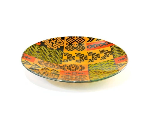 BOWL DECOR GLASS REDONDO OKA