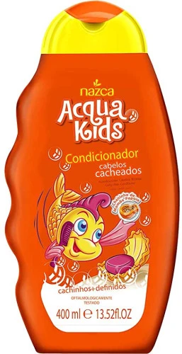 ACQUA KIDS CONDICIONADOR CACHEADOS 400ML NAZCA COSMÉTICOS