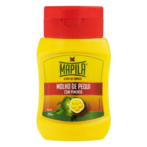 MOLHO DE PEQUI COM PIMENTA MAPILA SQUEEZE 220ML