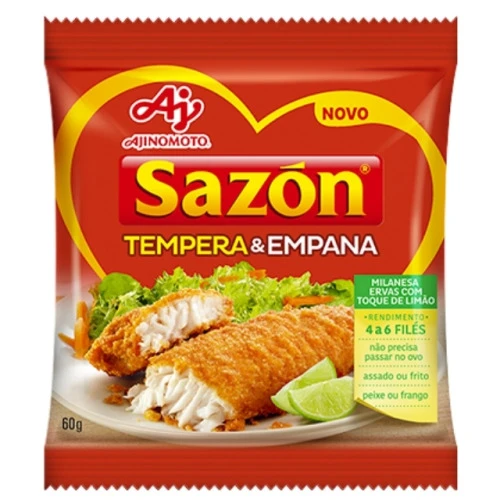 TEMPERA E EMPANA MILANESA ERVAS COM TOQUE DE LIMÃO