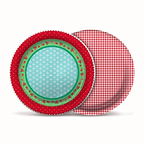 PRATO REDONDO CROMUS 21CM PIC NIC COM 8