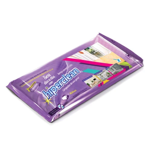 LENÇO LIMPEZA HIPERCLEAN COM 2 UNIDADEES LAVANDA