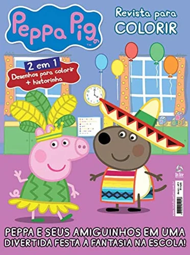 PEPPA PIG REVISTA PARA COLORIR