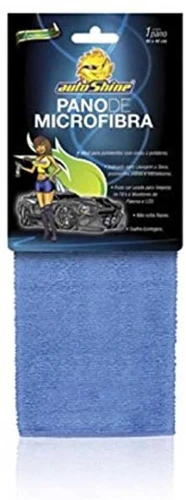 FLANELA DE MICROFIBRA AZUL AUTOSHINE 38X38