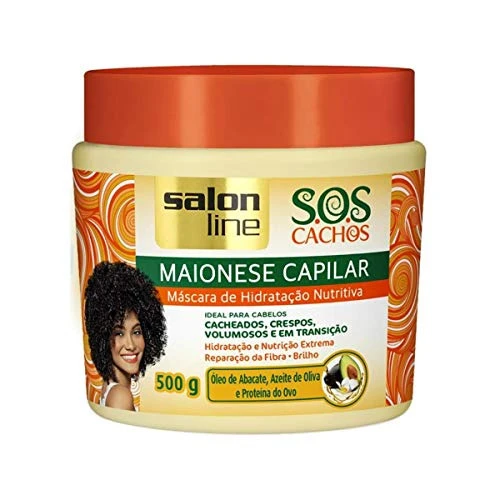 MASC SALON LINE 500G MAIONESE CAPILAR NUTRICAO