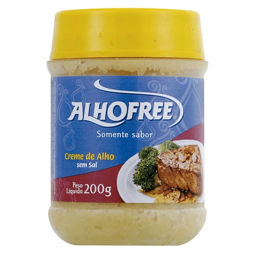 CREME DE ALHO SEM SAL ALHOFREE 200G