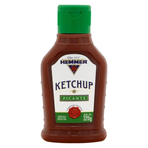 KETCHUP PICANTE HEMMER SQUEEZE 320G
