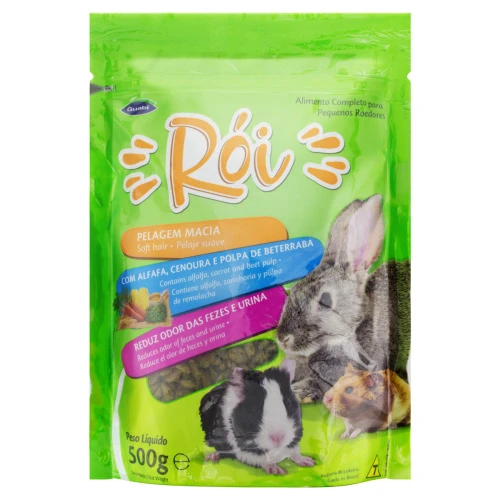 ALIMENTO COMPLETO PARA ROEDORES RÉI POUCH 500G