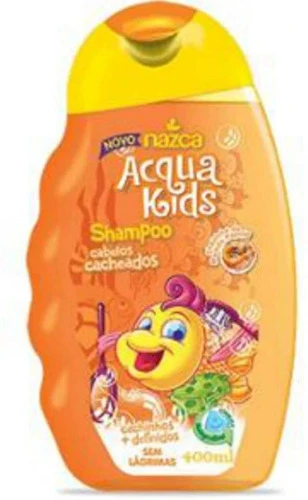 ACQUA KIDS SHAMPOO BANANA 400ML NAZCA COSMÉTICOS