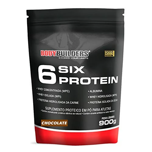 6 SIX PROTEIN REFIL BB 900 GR CHOCOLATE