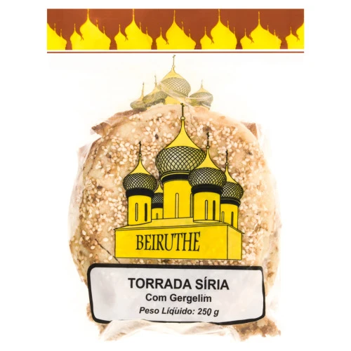 TORRADA SÍRIA GERGELIM BEIRUTHE PACOTE 250G