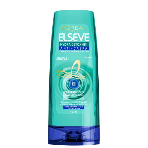 CONDICIONADOR ELSEVE ZERO CASPA 400ML