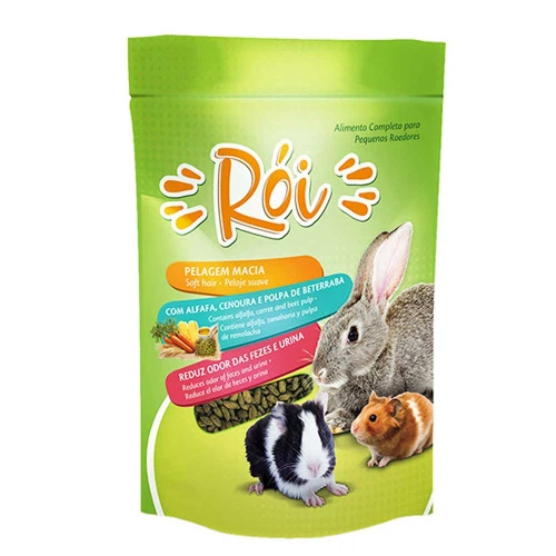 RAÇÃO GUABI RÓI PEQUENOS ROEDORES 500G