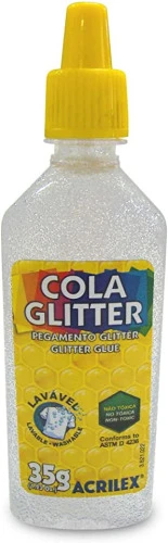 COLA GLITTER ACRILEX 029120209 CRISTAL