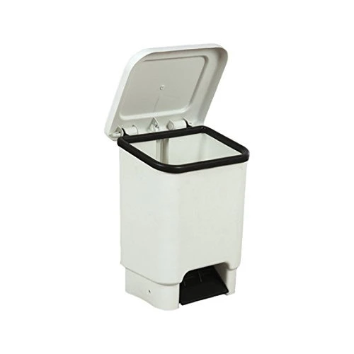 LIXEIRA RETRATO PEDAL BCO