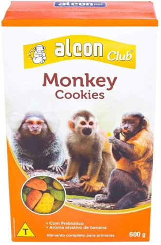 RAÇÃO ALCON SAGUI MONKEY COOKIES 600G