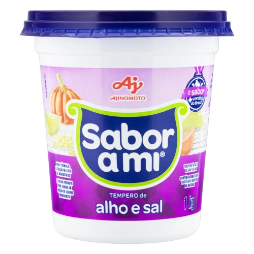 TEMPERO ALHO E SAL SABOR A MI POTE 1KG