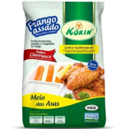 MEIO DA ASA KORIN 400GR ASSADA CHURRASCO CONG