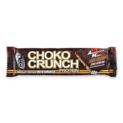 CHOKO CRUNCH PROTEIN 40G PROBIÓTICA CHOKO CRUNCH PROTEIN 40G MEIO AMARGO PROBIÓTICA