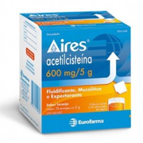 AIRES 600MG EUROFARMA 16 ENVELOPES 5G