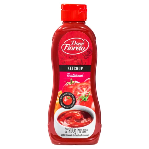 KETCHUP TRADICIONAL DOM FIORELO SQUEEZE 200G