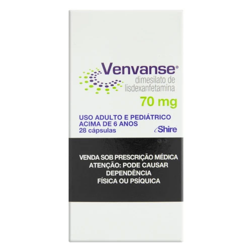 VENVANSE 70MG 28 CÁPSULAS SHIRE
