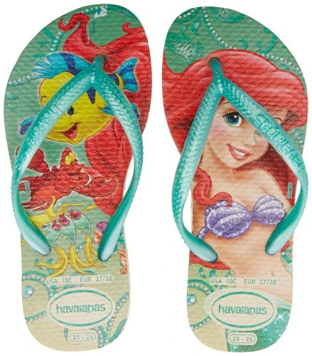 SANDALIA HAVAIANAS KIDS S PRINCESS BEG VDE