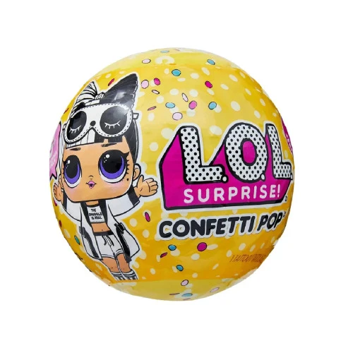 MINI BONECA SURPRESA LOL CONFETTI POP 9 SURPRESAS CANDIDE