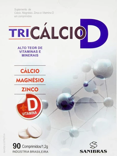 TRI CÁLCIO D 90 COMPRIMIDOS TERRA VERDE TERRA VERDE