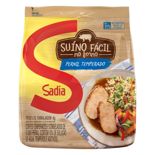 PERNIL SUÍNO CONGELADO TEMPERADO SADIA