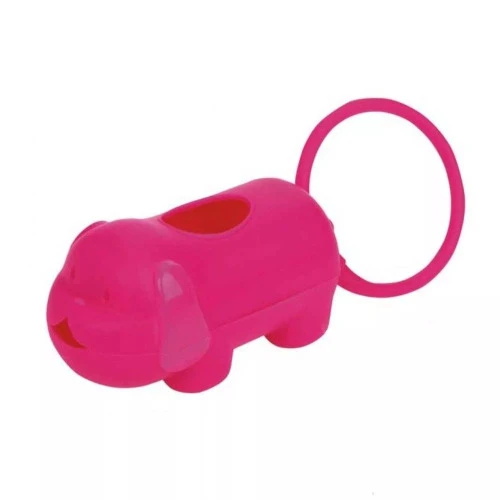 PORTA SACOLA SANREMO COLETORA PLAST ROSA