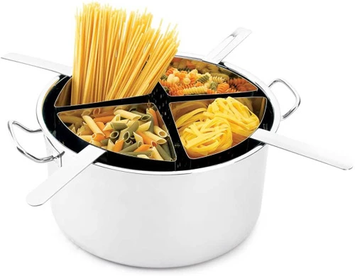 ESPAGUETEIRA EM AÇO INOX 10 LITROS HERCULES