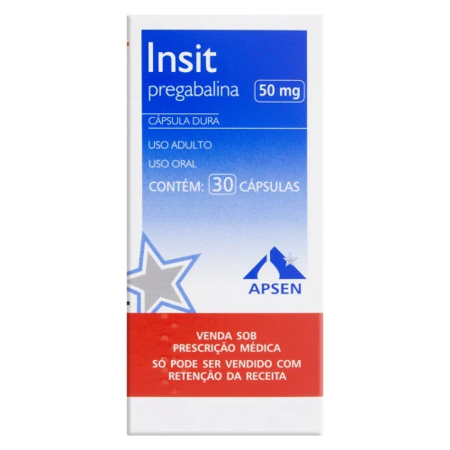 INSIT 50MG APSEN CAIXA 30 CÁPSULAS